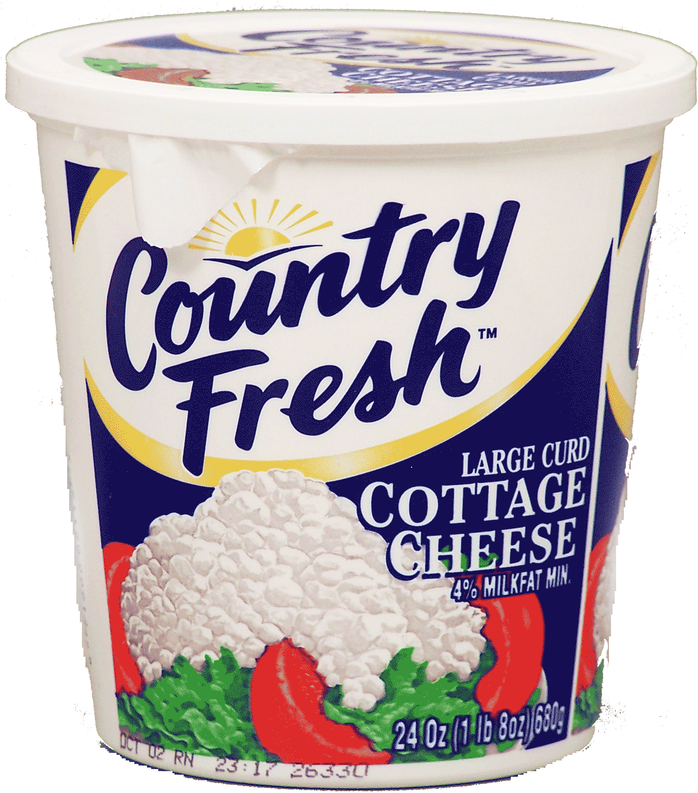 Country Fresh large curd cottage cheese 4% milkfat min. Full-Size Picture